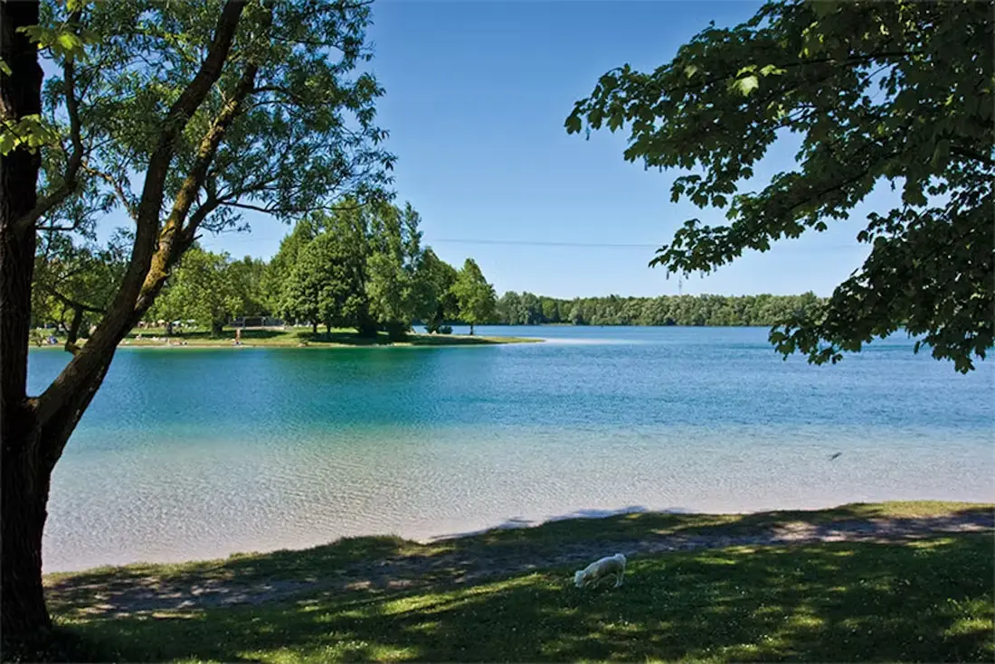 Blick auf den Feringasee