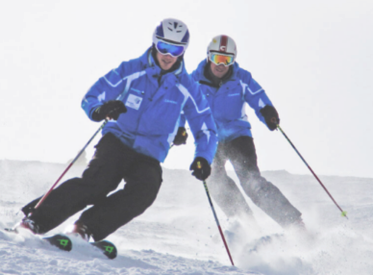 Skikurs bei der Skischule Schuster