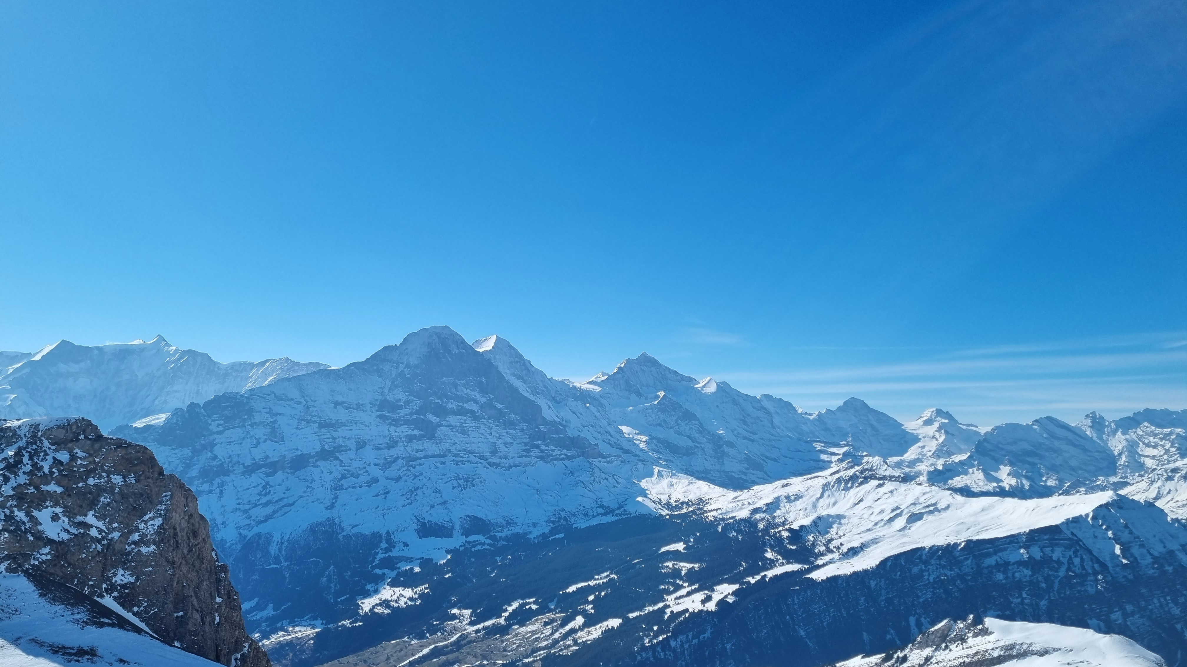 Bild Ein Bild von Eiger, Mönch und Jungfrau im Winter