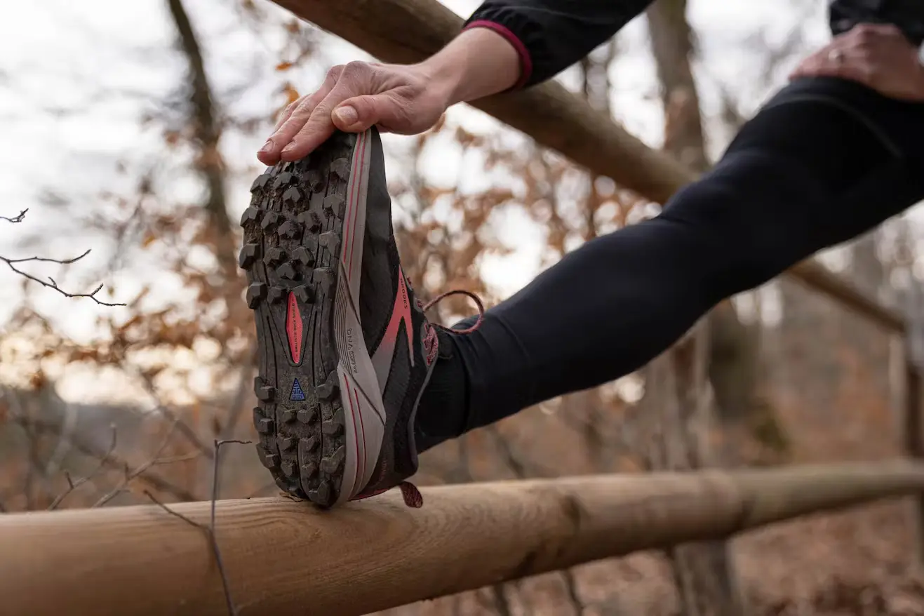 Dehnen beim Trailrunning