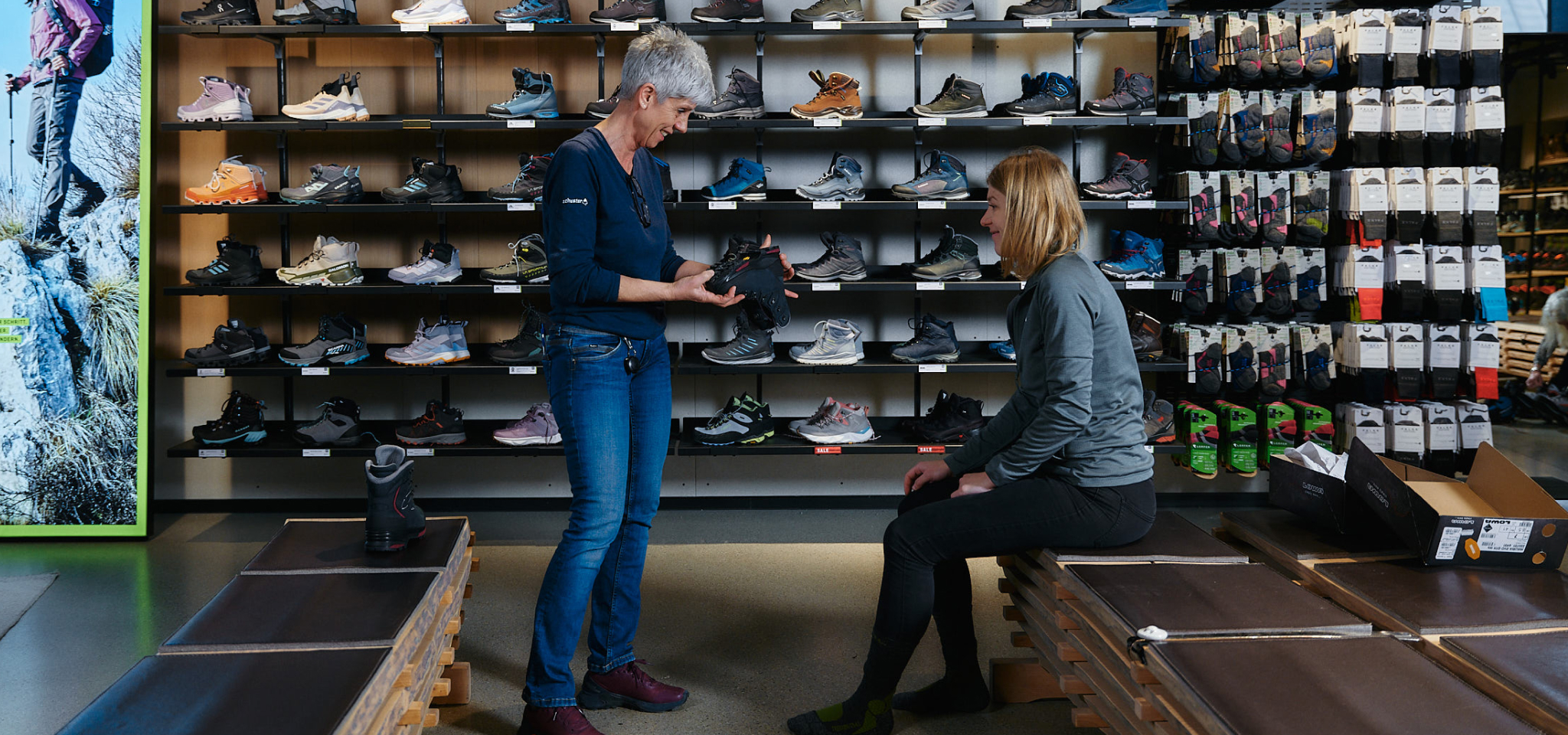 Bild: Arbeiten beim Schuster