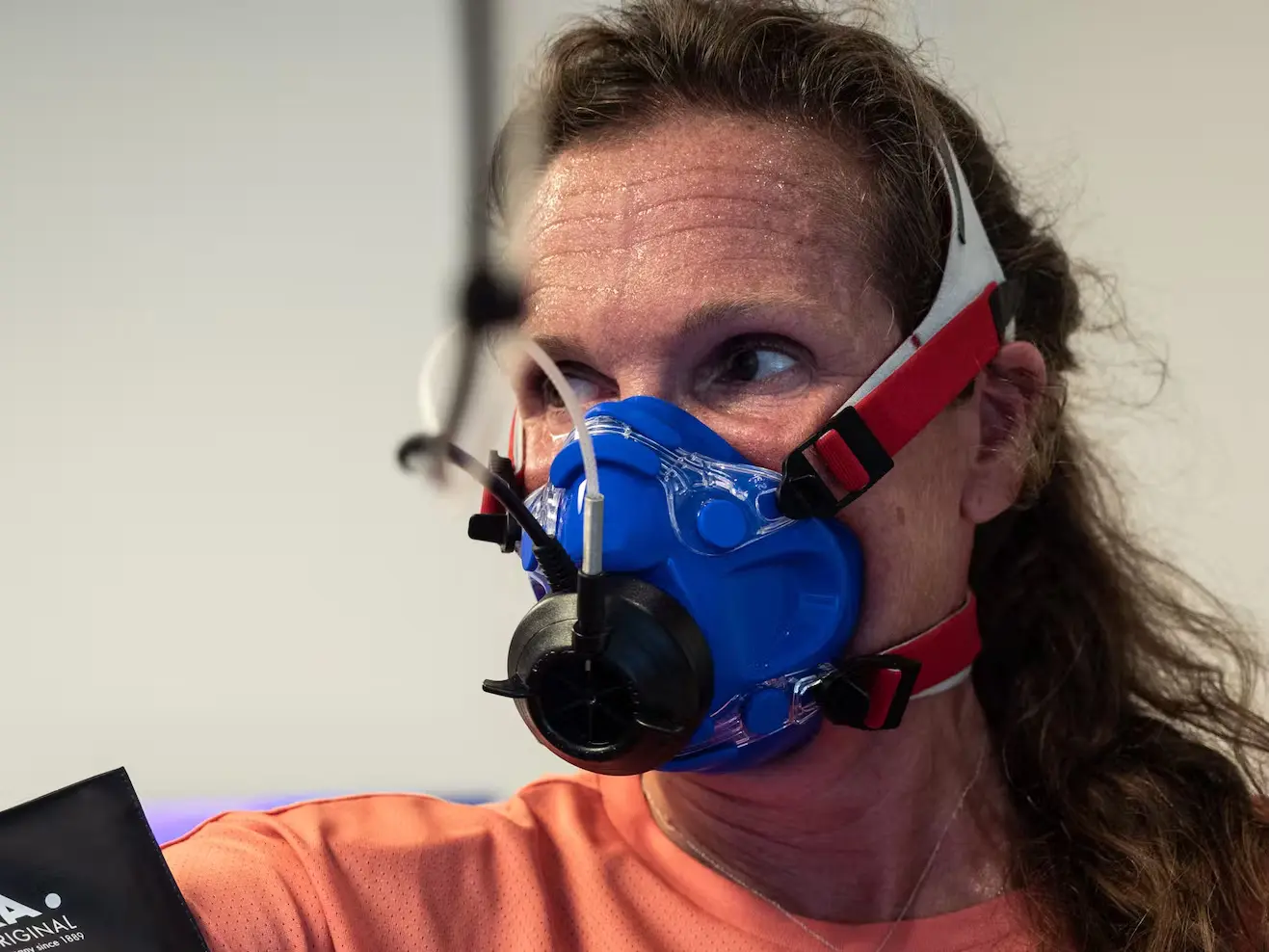 Bild Die Spiroergometrie liefert Informationen über die Sauerstoffaufnahme des/r Sportler*in.