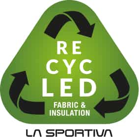 La Sportiva Recycled Fabrics & Insulation Logo
