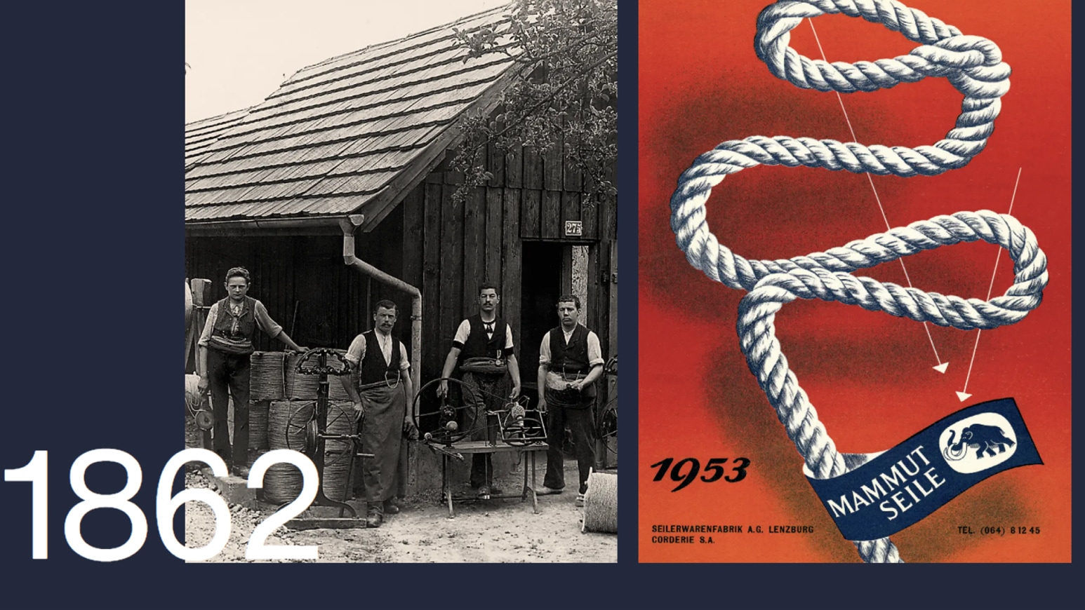 Anzeige für Mammut aus dem 20. Jahrhundert