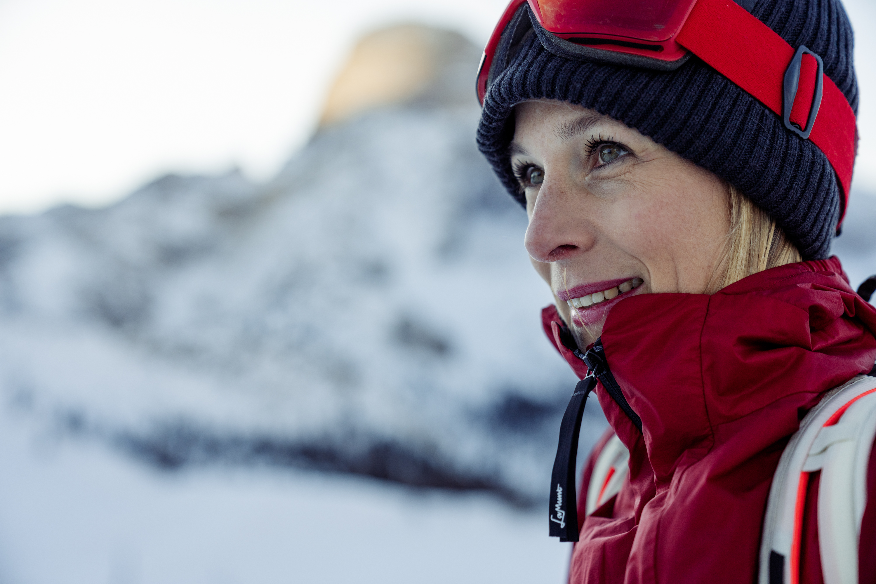 Bild Ruth Oberrauch und Winter in den Bergen