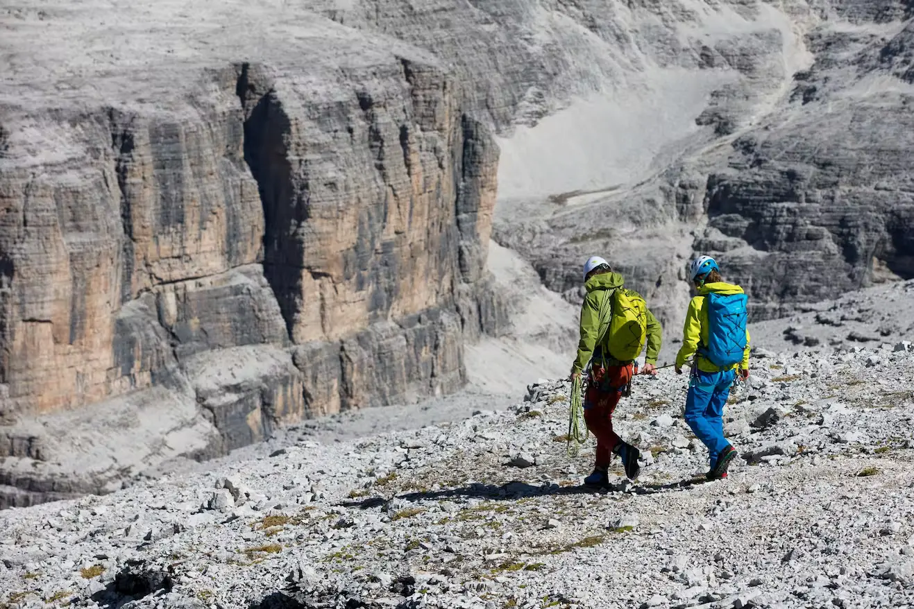 Bild Vor allem im alpinen Einsatz ist ein perfekt eingestellter Rucksack elementar. Foto: Klaus Fengler