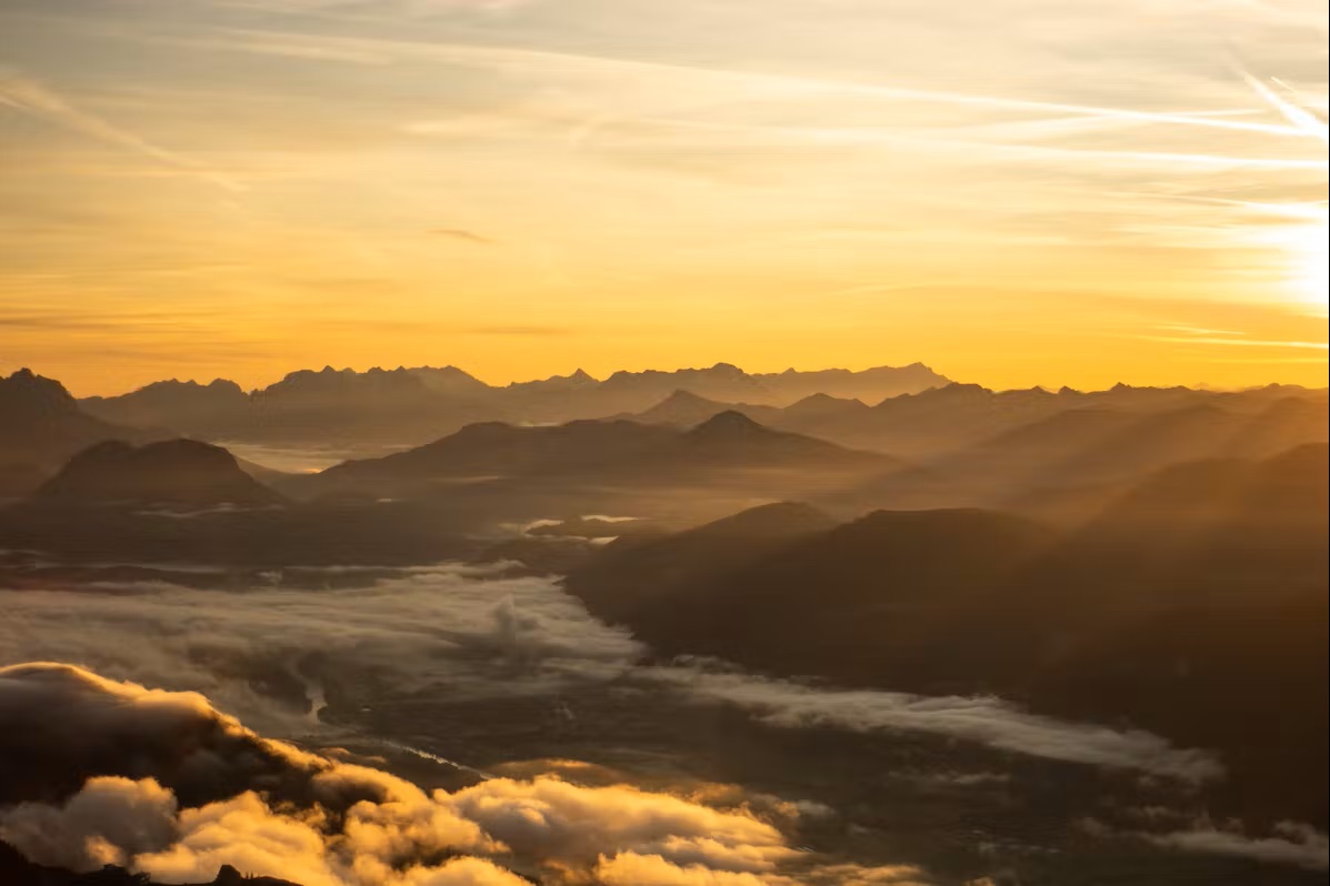 Bild Früher Ausblick im Rofan