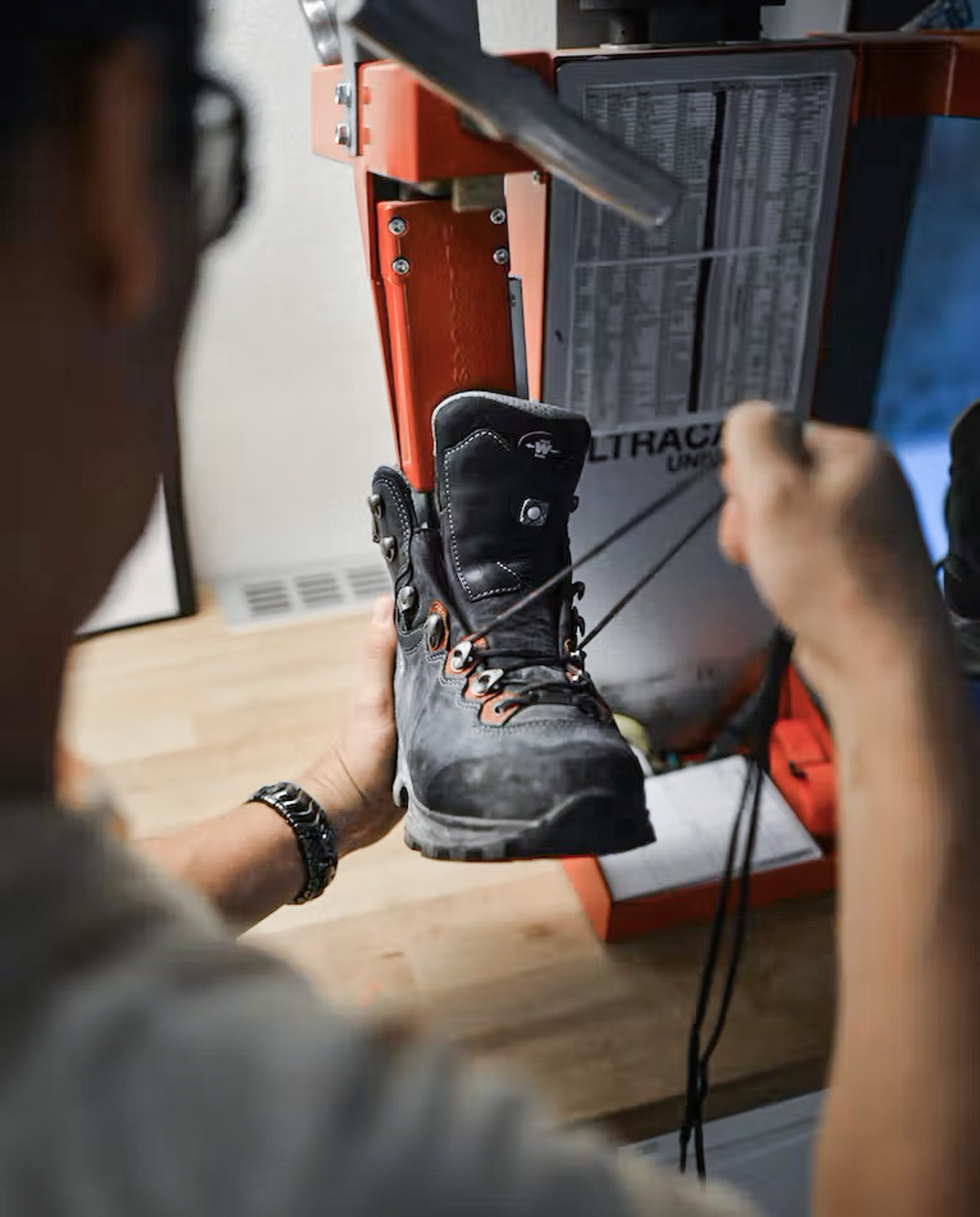 Bergschuh wird geweitet