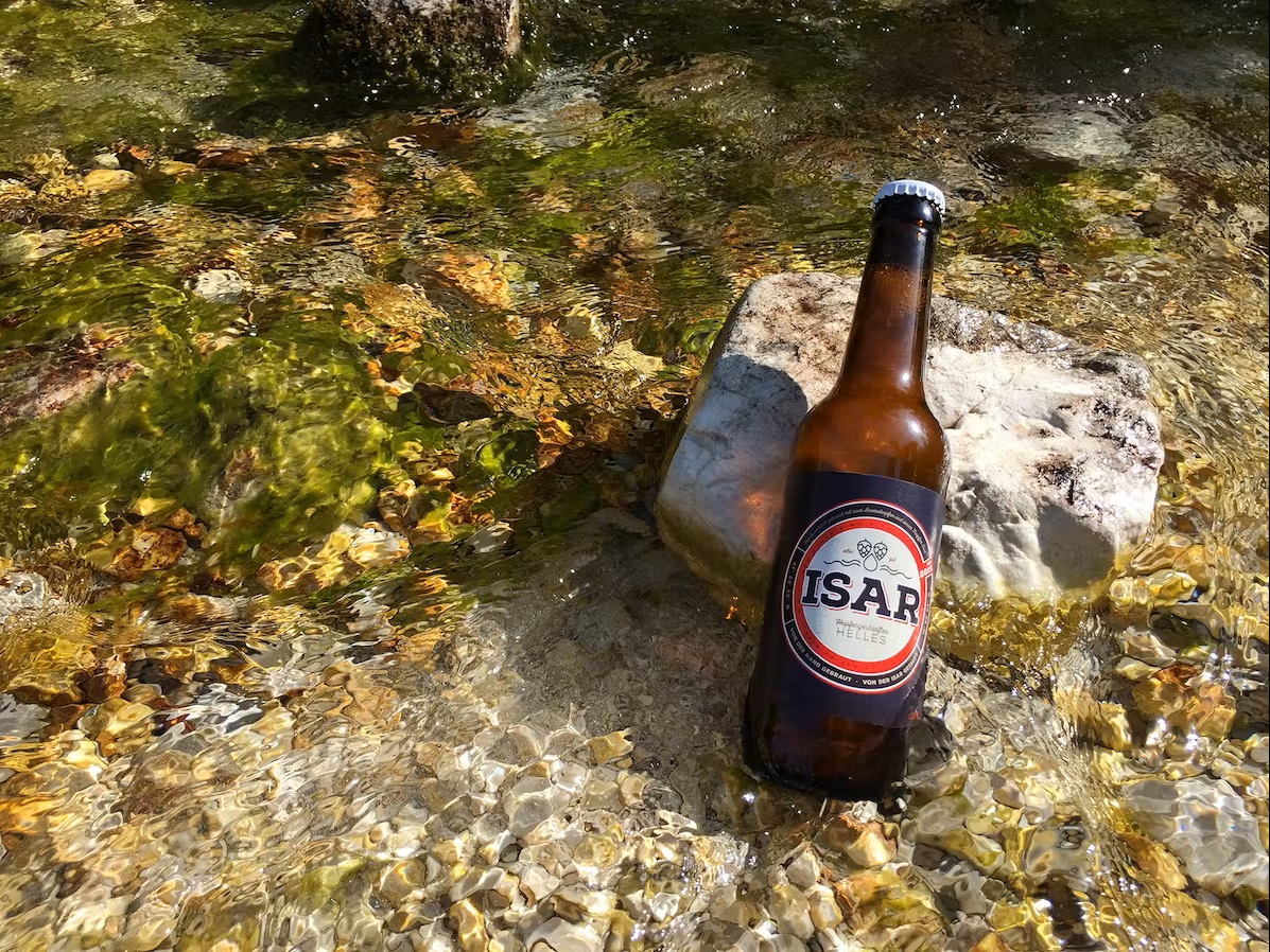 Bild Ein Isar-gekühltes Isar Bier