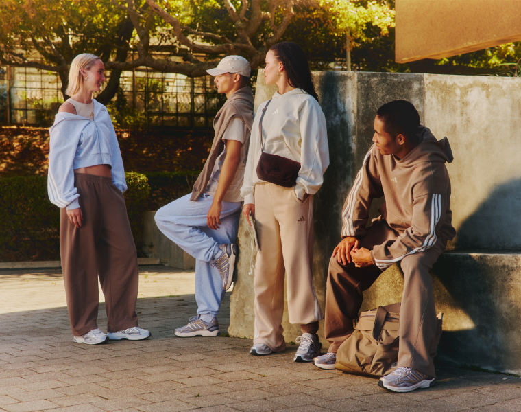 Gruppe Personen in adidas Sportswear
