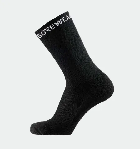 Schwarze Fahrradsocken von Gorewear