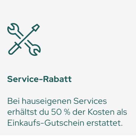 Bild Service-Rabatte