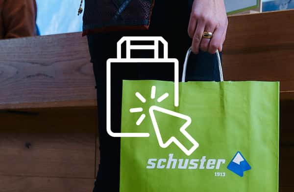 Service-Counter für Click & Collect im Sporthaus Schuster