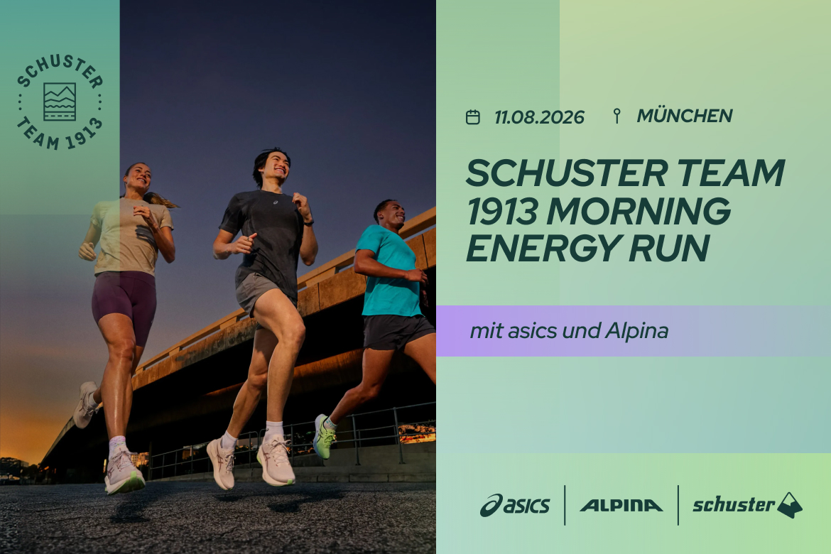 Morning Energy Run mit asics und Alpina