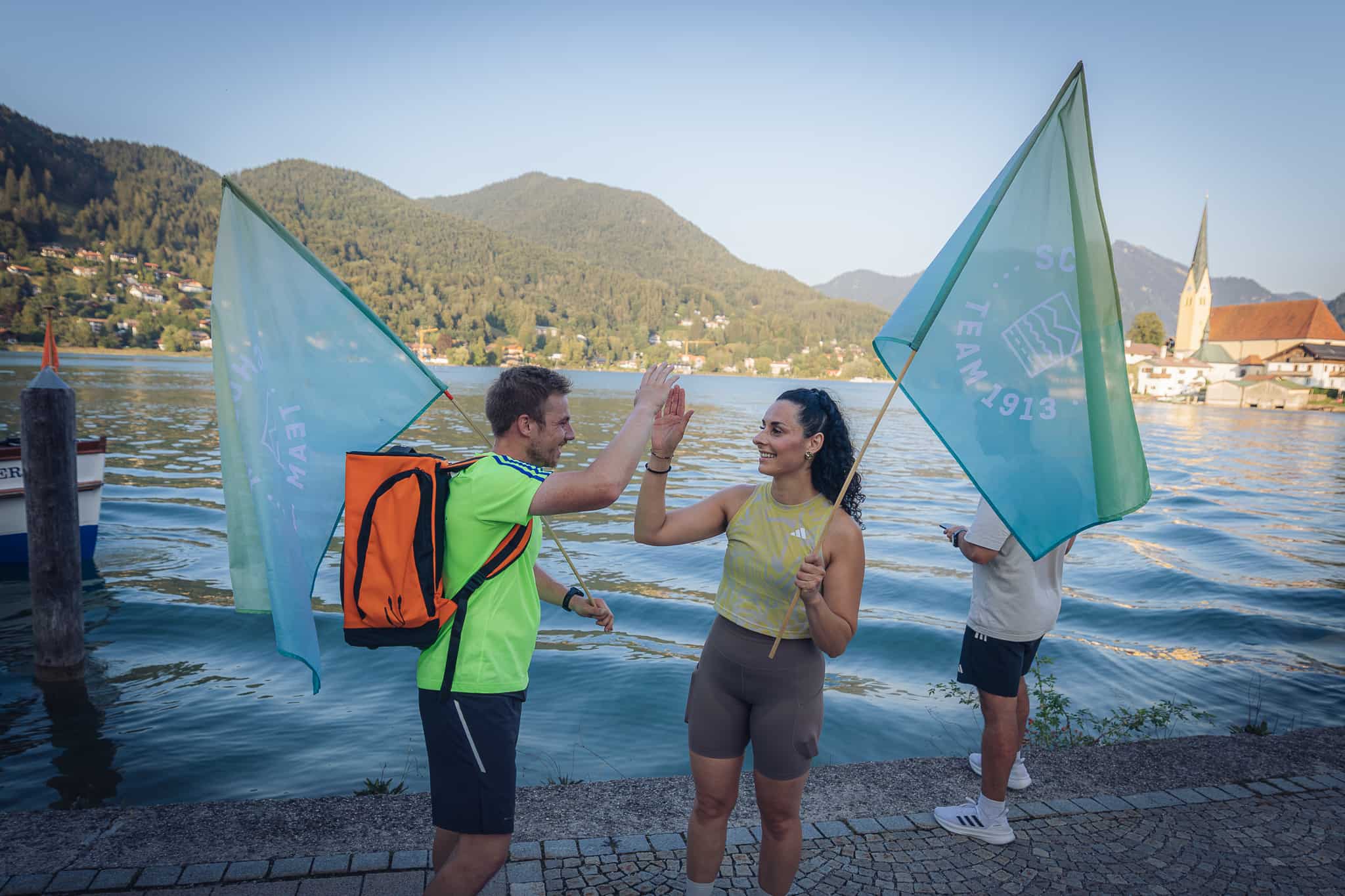 Ziel vom Community Run