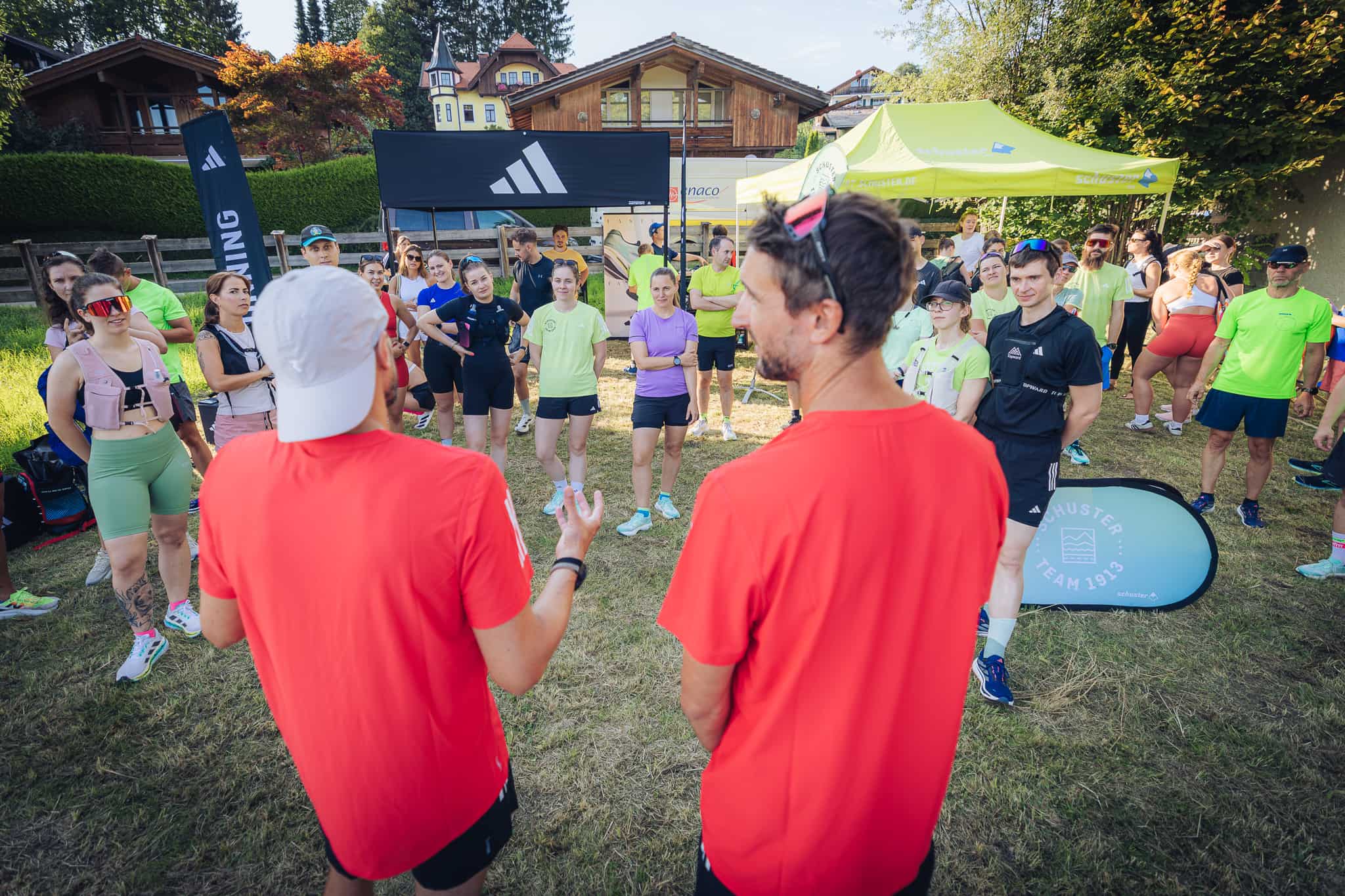 Begrüßung zum Community Run