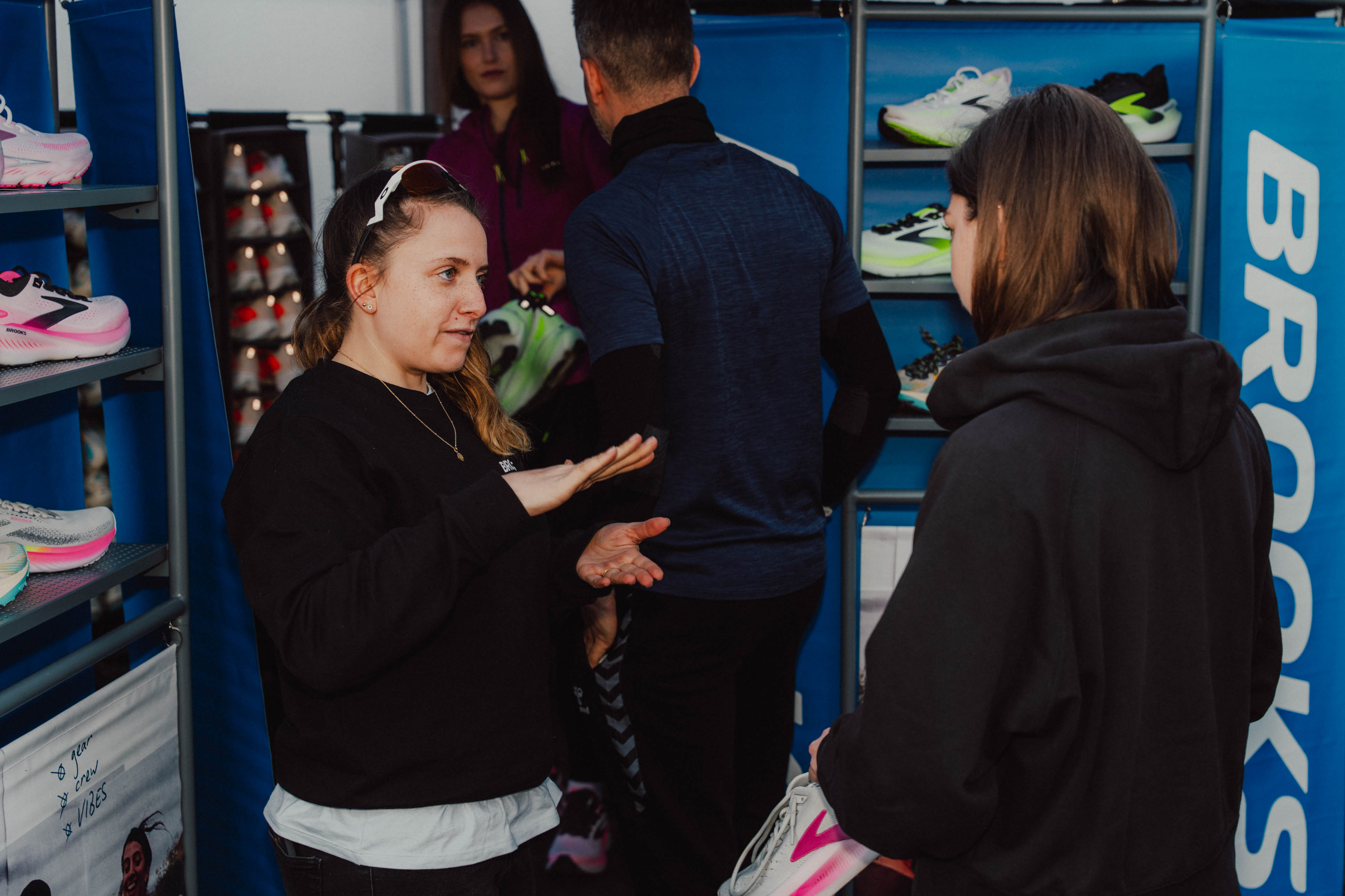 Schuh-Beratung von Brooks