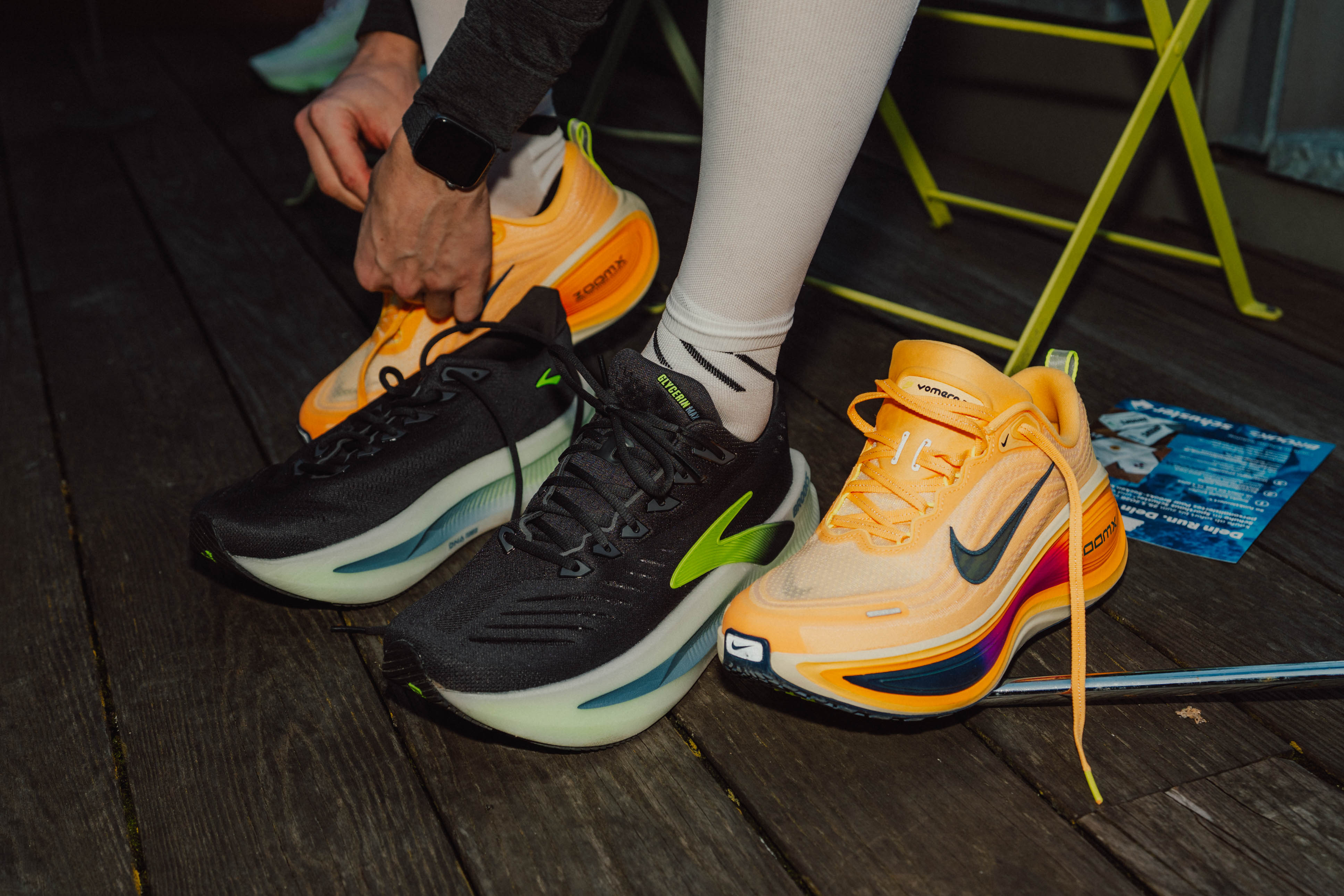 Brooks Laufschuhe anprobieren