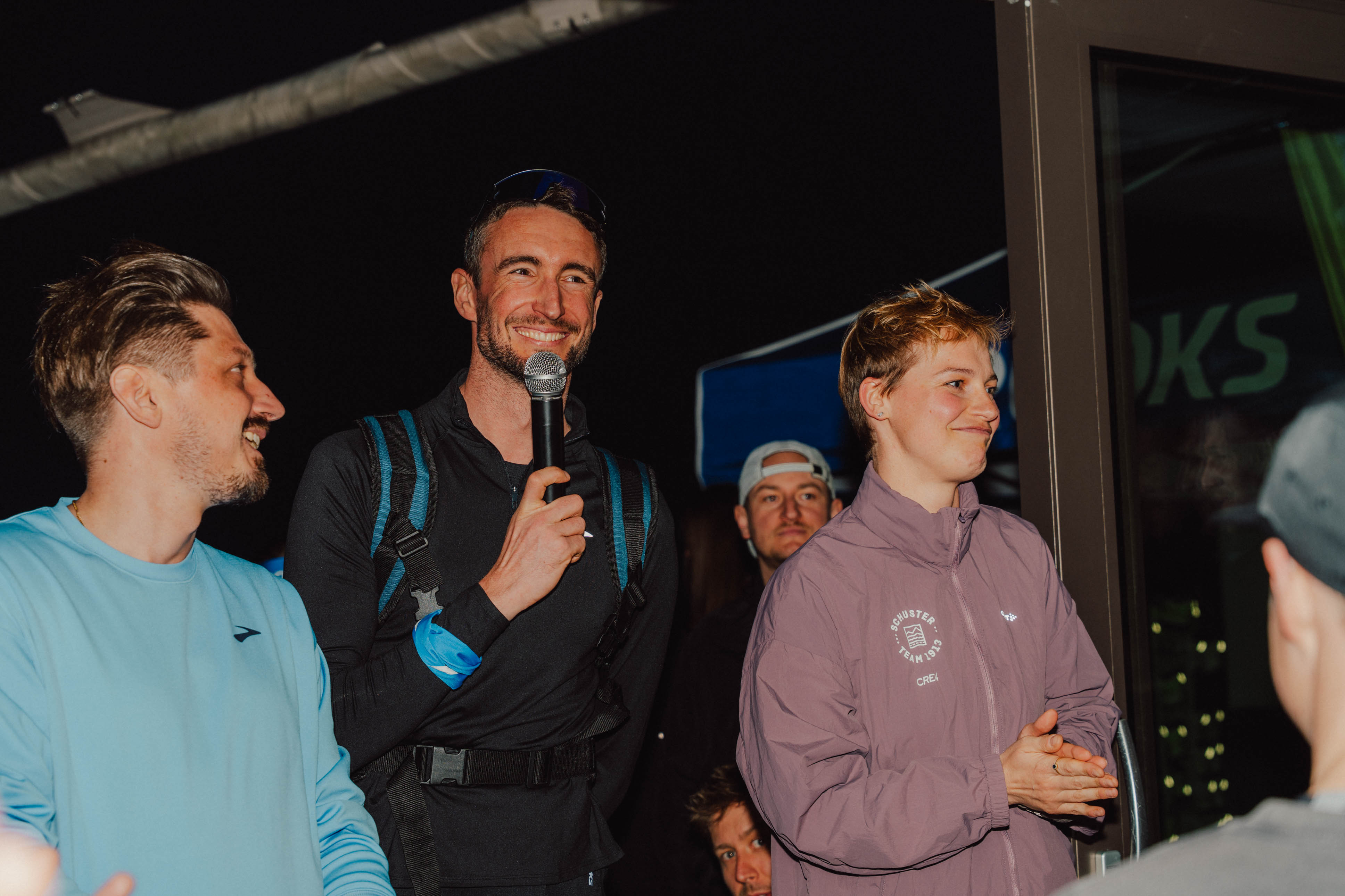 Ansage vor dem Community Run