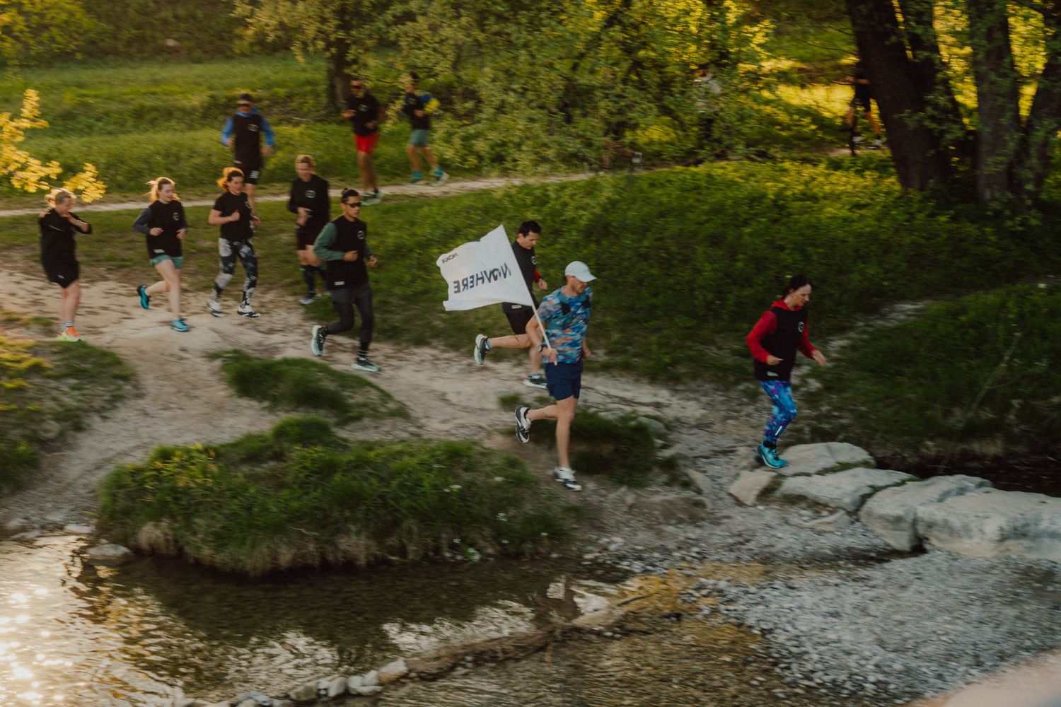 Community Run mit Hoka