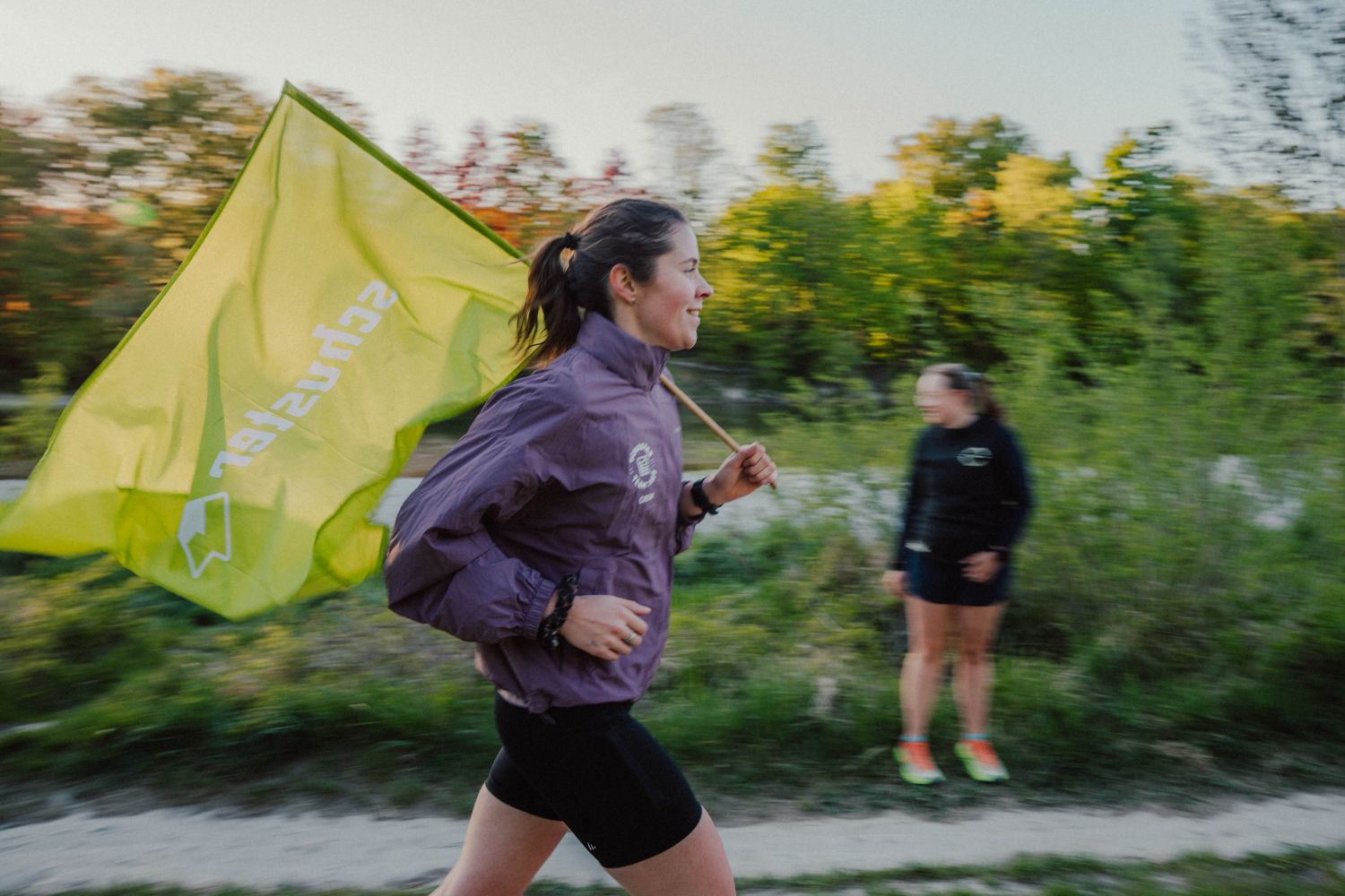 Sporthaus Schuster beim Community Event mit Hoka