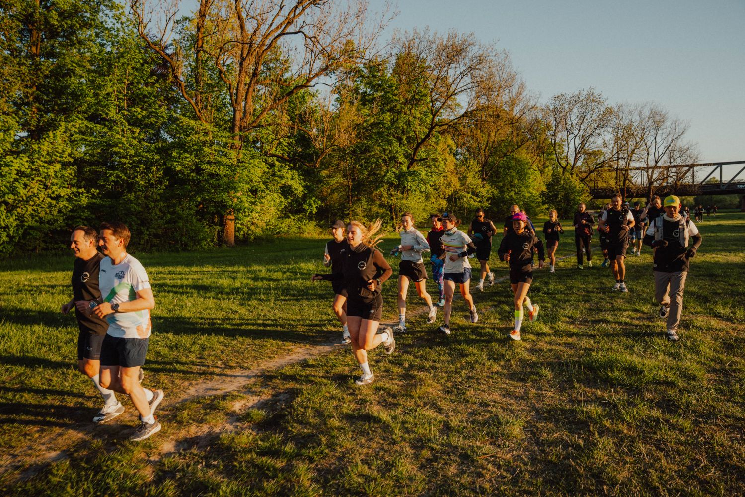 Community Run mit Hoka im Park