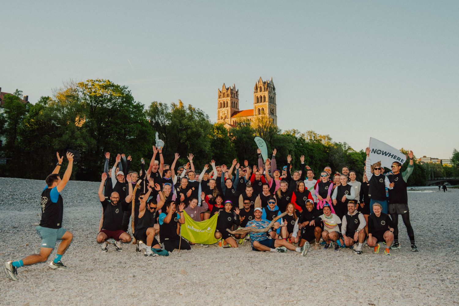 Community Event mit Hoka Gruppenfoto