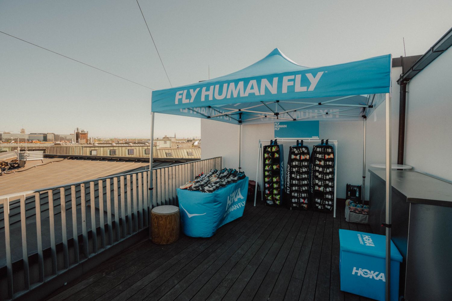 Hoka Stand beim Community Run