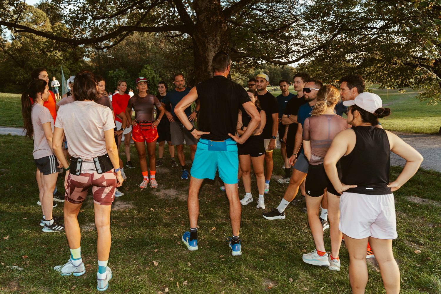Schuster Community beim Run