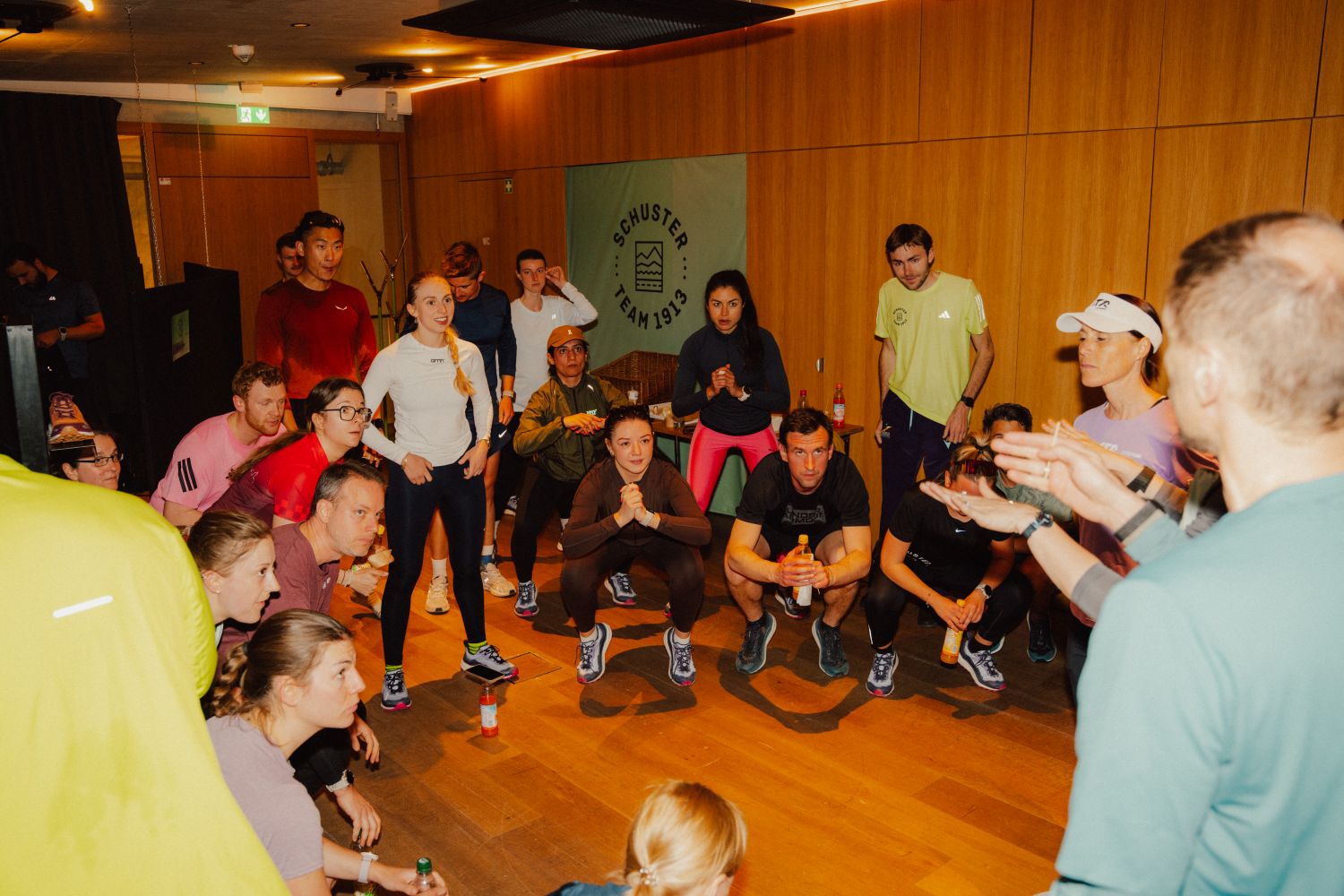 Teilnehmer*innen vom Community Run