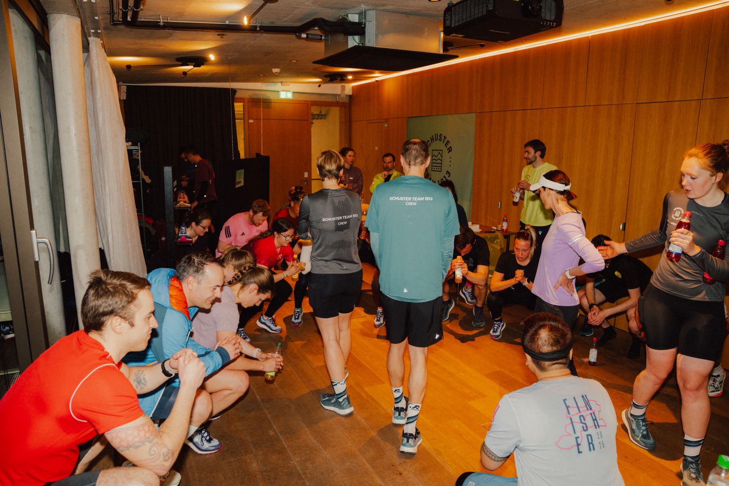 Dehnen nach dem Community Run