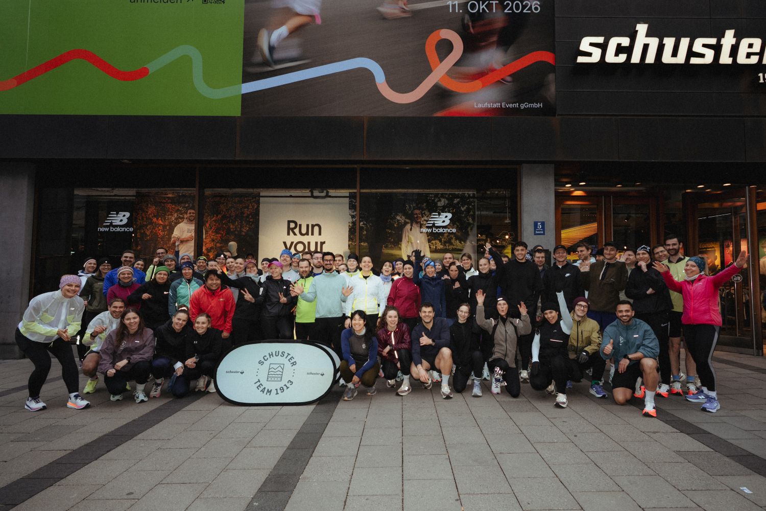 Gruppenfoto Community Run