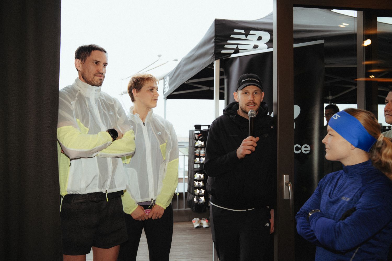 Ansage vor dem Community Run