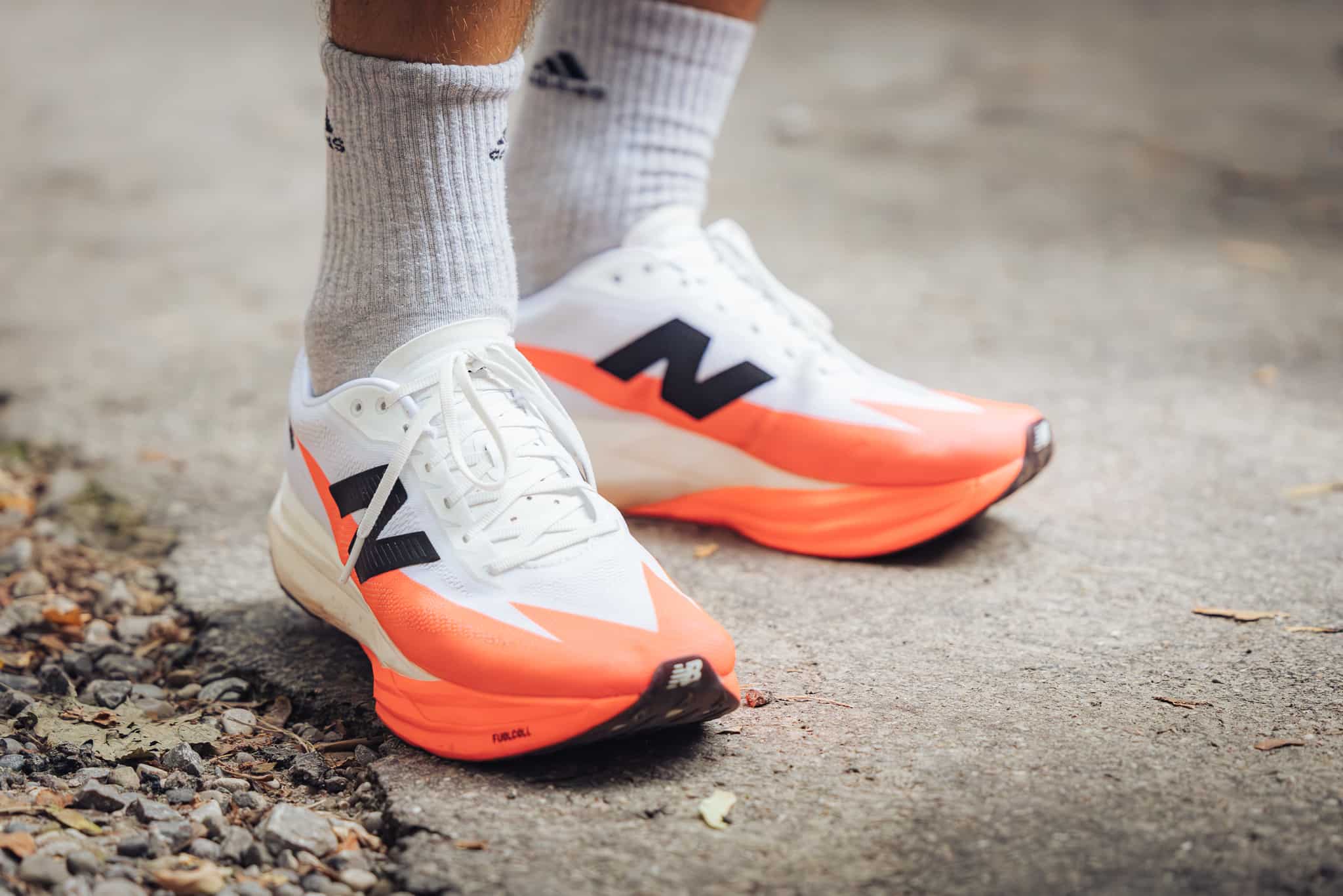 Nahaufnahme New Balance Schuh