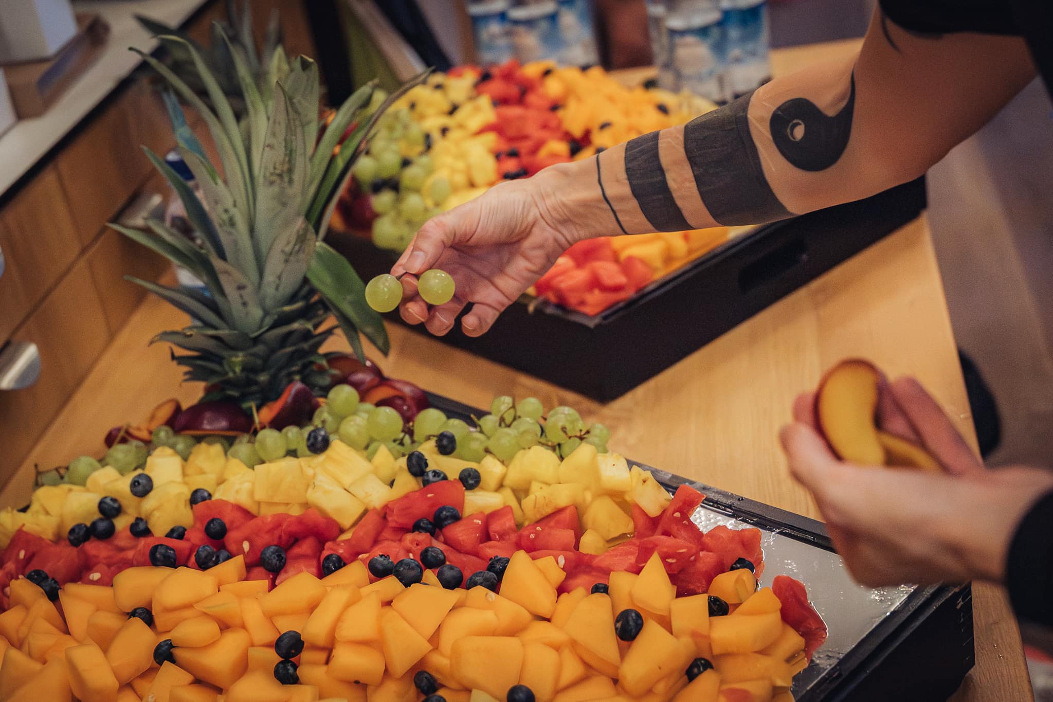 Snacks nach Community Run