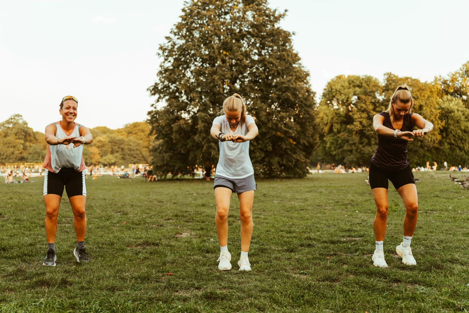 Stabi-Training beim Community Run