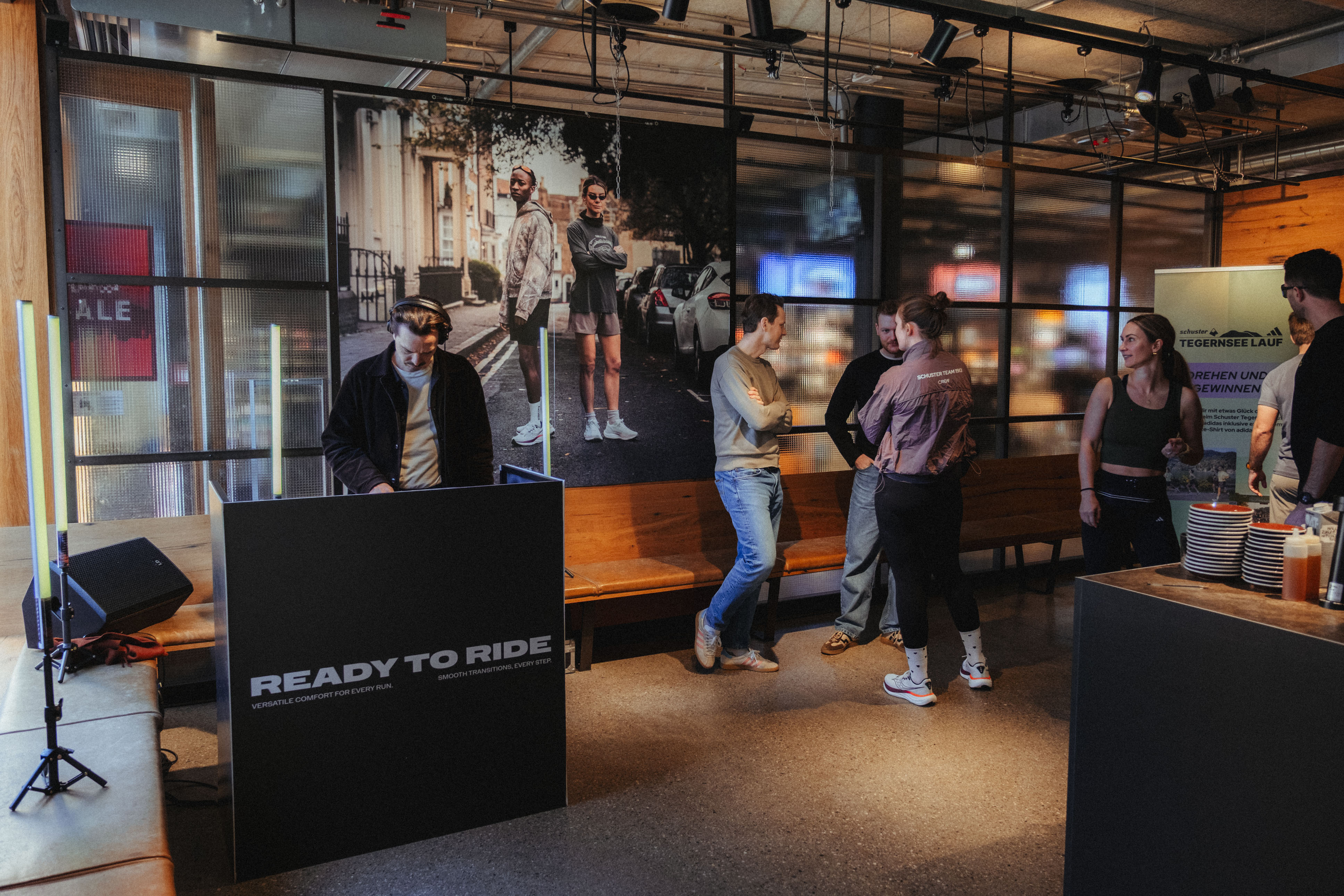 Community Run in der Alpina Bar