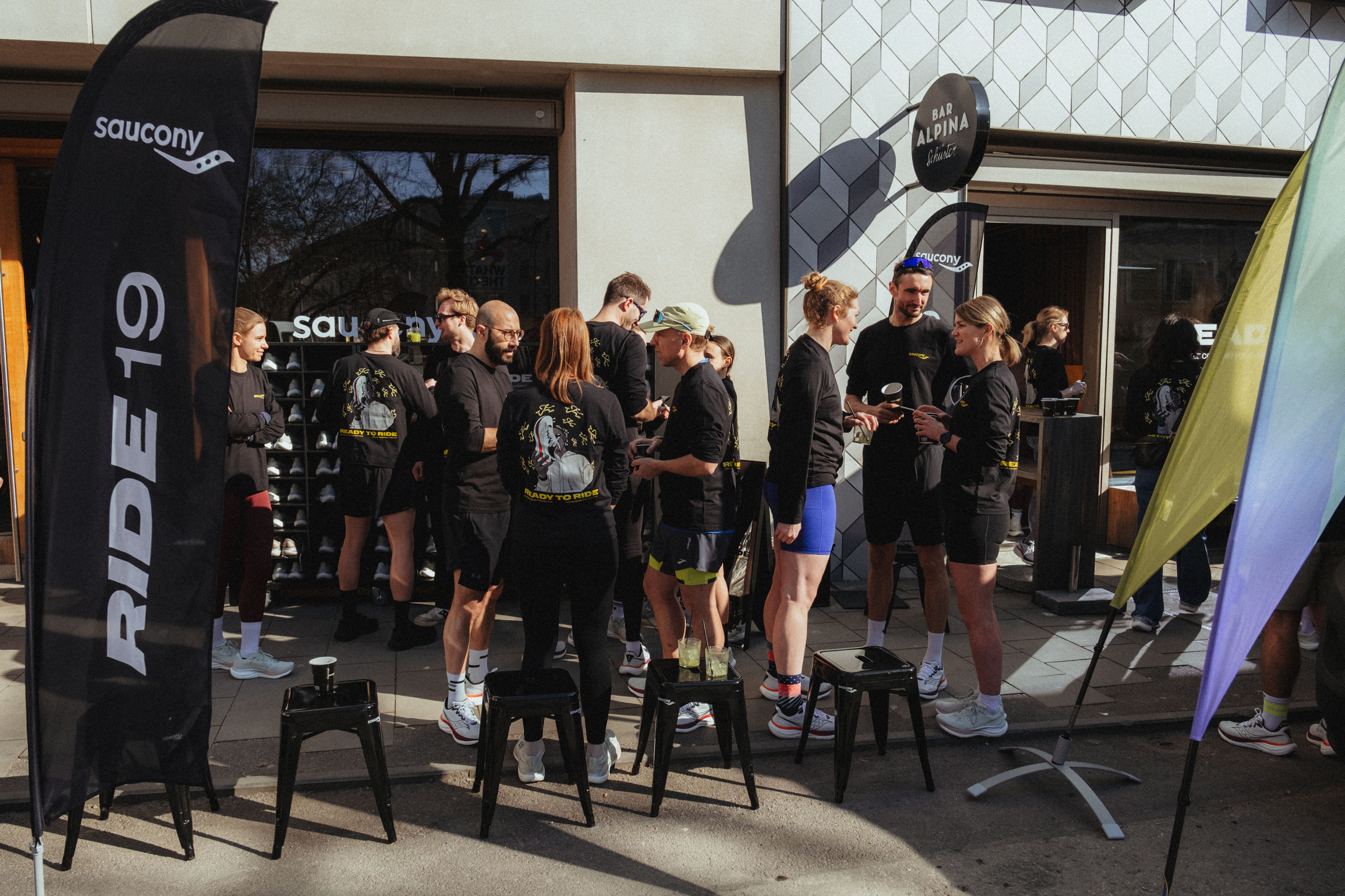 Vor dem Community Run