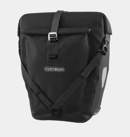 Schwarze Fahrradtasche von Ortlieb
