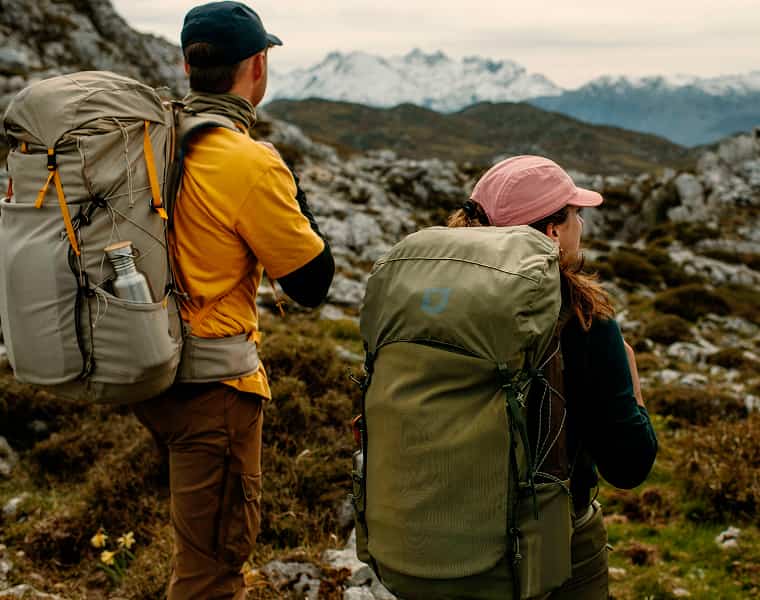 Personen mit Fjällräven Rucksäcken