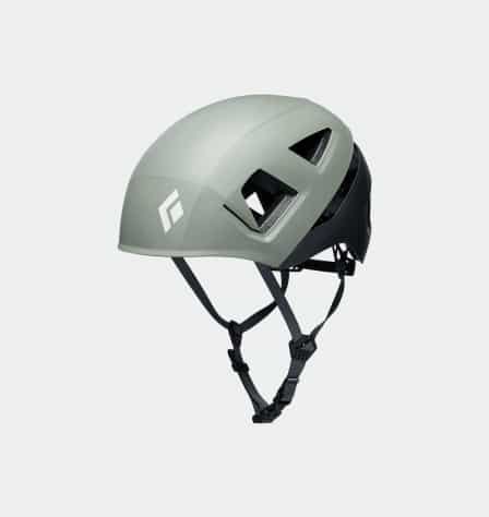 Grauer Kletterhelm