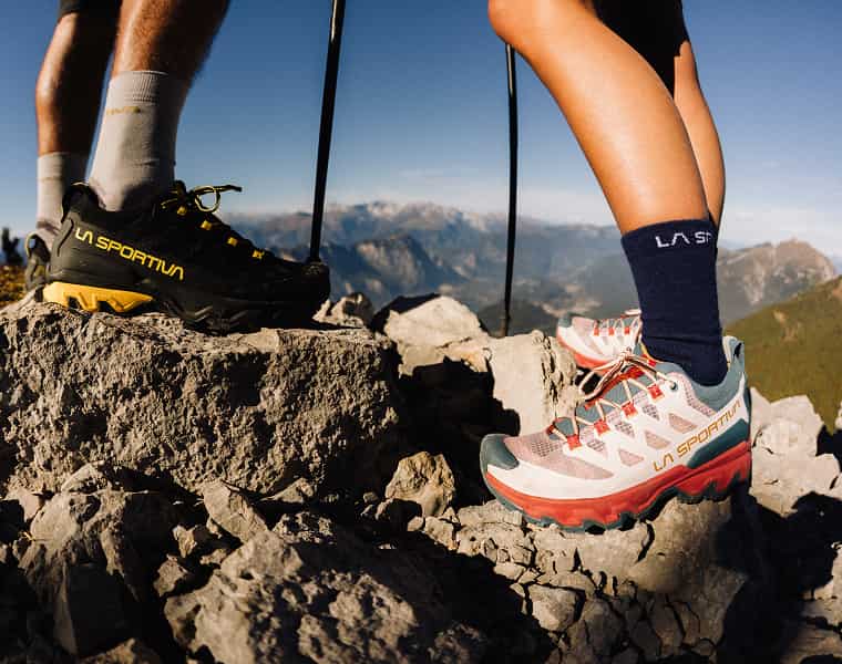 Personen mit La Sportiva Wanderschuhen