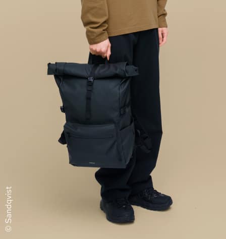 Schwarzer Daypack von Sandqvist