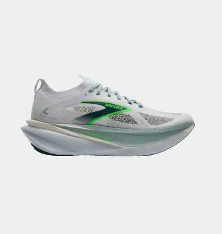 Weißer Laufschuh von Brooks