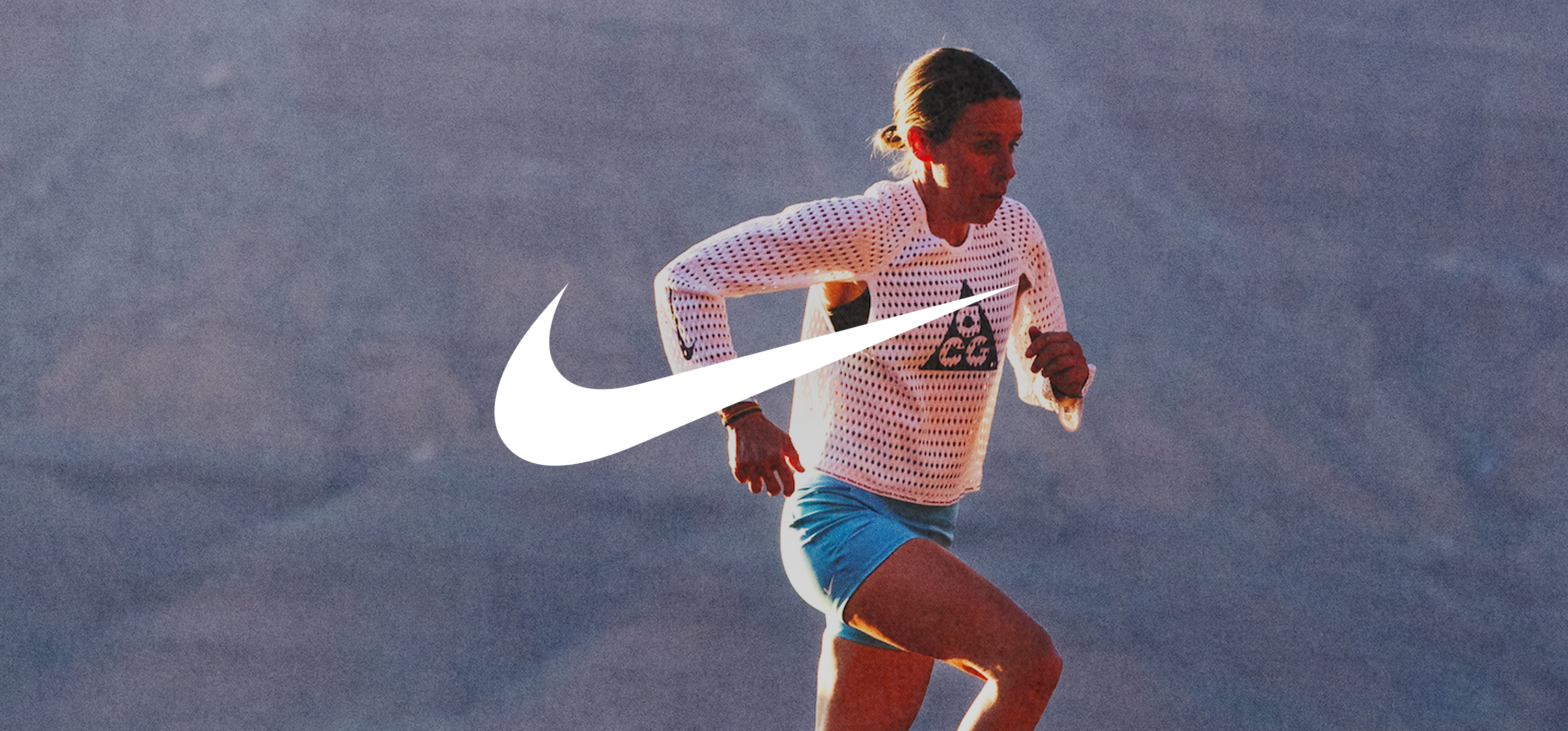 Läuferin mit Nike Radical Airflow Shirt