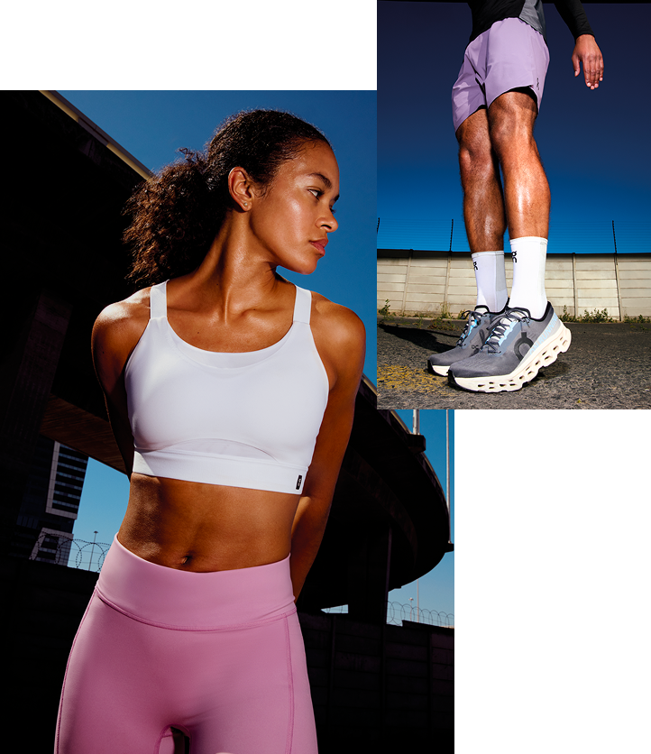 Collage von Läufer*innen