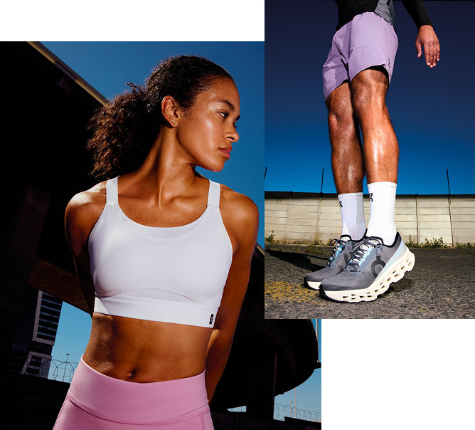 Collage von Läufer*innen