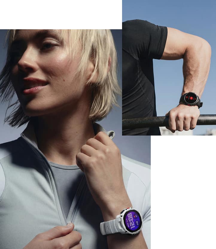 Collage von Polar Geräten