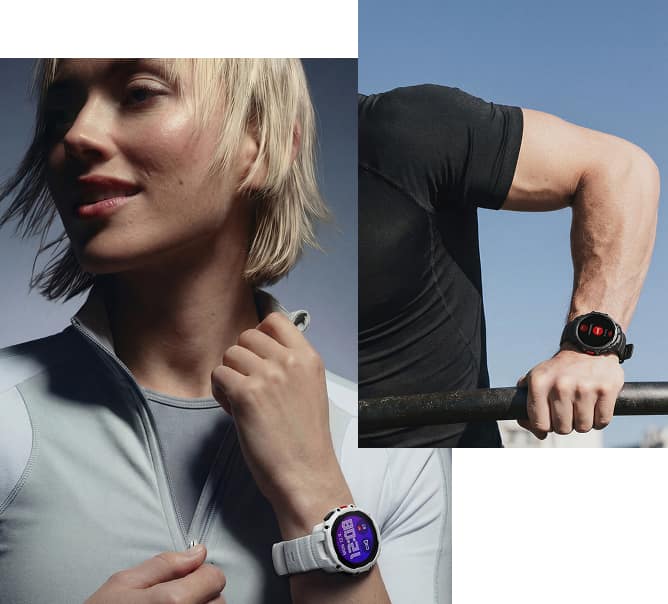 Collage von Polar Geräten