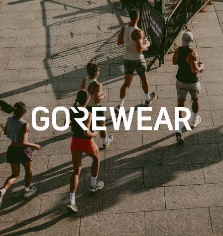 Läufer*innen mit Gorewear Bekleidung